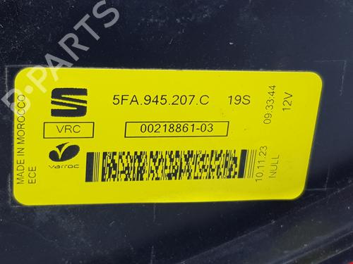 Left taillight CUPRA LEON (KL1, KU1, KUG)  | BP29358594C34 