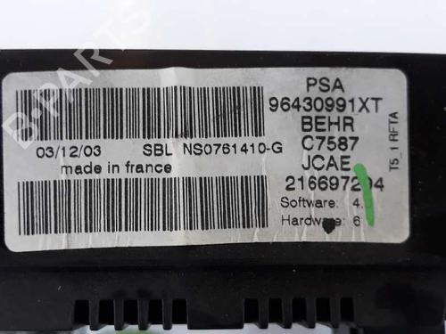 Climate control PEUGEOT 307 SW (3H) 1.6 16V | BP1727636I5 