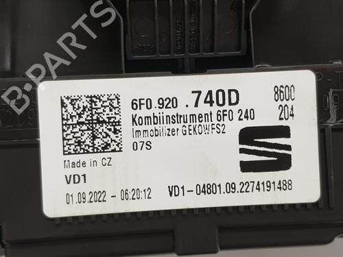 Instrument cluster SEAT IBIZA IV SC (6J1, 6P5) 1.0 TSI | BP13042270C47 