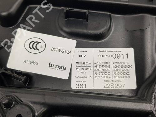 Rear left window mechanism MERCEDES-BENZ E-CLASS (W213) E 220 d 4-matic (213.005) | BP40156088C24 - Image 5