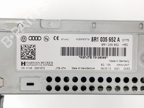 Bilradio AUDI A4 B8 (8K2)  | BP29723142E6 