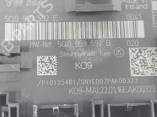 Electronic module VW GOLF VII (5G1, BQ1, BE1, BE2) 1.4 TSI | BP10513303M83 