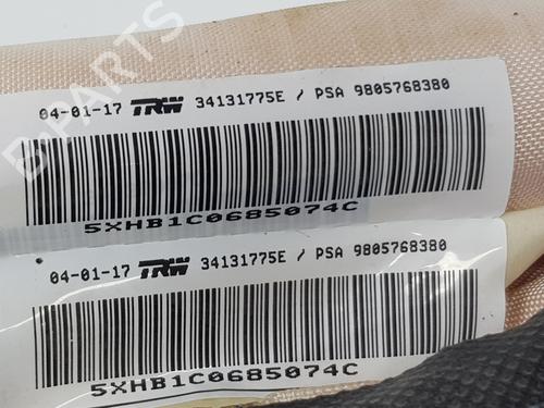 Right curtain airbag PEUGEOT 308 SW II (LC_, LJ_, LR_, LX_, L4_) 1.6 BlueHDi 120 | BP20509593C12 
