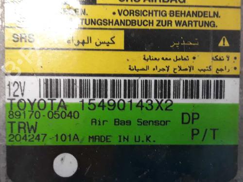 ECU airbags TOYOTA AVENSIS (_T22_) 2.0 D-4D (CDT220_, CDT220R) | BP1544103M53 