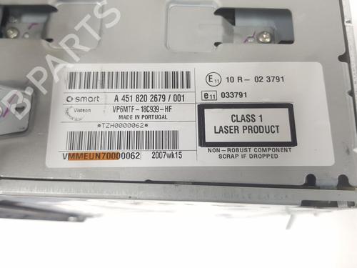 Radio SMART FORTWO Coupe (451) 0.8 CDi (451.300) | BP10283577E6 