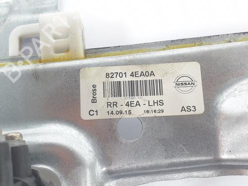 Rear left window mechanism NISSAN QASHQAI II SUV (J11, J11_) 1.5 dCi | BP12848164C24 