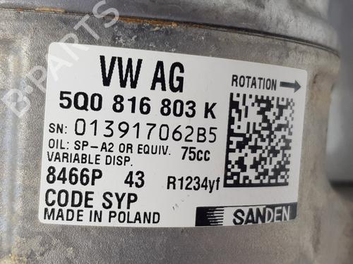 AC compressor SEAT IBIZA V (KJ1, KJG) 1.6 | BP13523938M34 