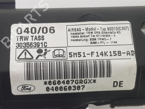 Right curtain airbag FORD FOCUS II (DA_, HCP, DP) 1.8 TDCi | BP10864452C12 