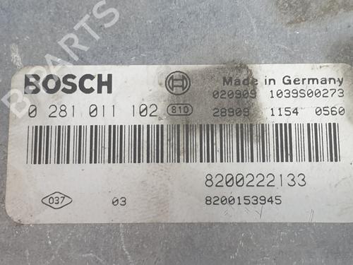 Steuergerät Motor RENAULT SCÉNIC I MPV (JA0/1_, FA0_) 1.9 dCi (JA05, JA1F) | BP23040725M57 