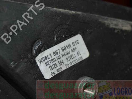 Left mirror SEAT IBIZA III (6L1)  | BP1324900C26 