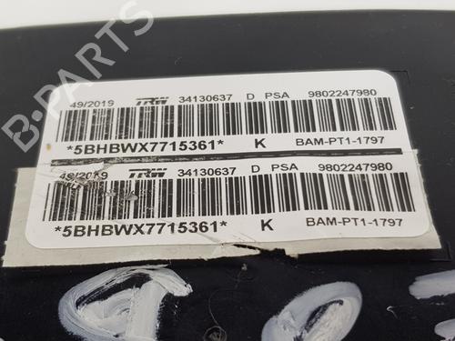 Electronic module PEUGEOT 208 I (CA_, CC_) 1.6 HDi | BP29311762M83 