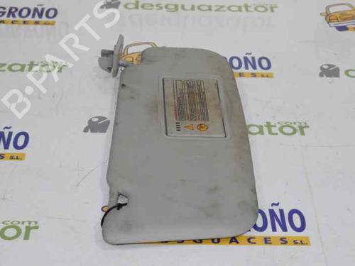 Right sun visor NISSAN QASHQAI / QASHQAI +2 I (J10, NJ10, JJ10E) 1.5 dCi | BP2272019I2 