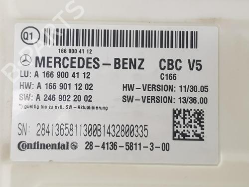 Electronic module MERCEDES-BENZ M-CLASS (W166) ML 350 BlueTEC 4-matic (166.024, 166.023) | BP10679313M83 
