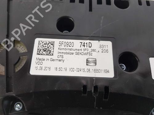Instrument cluster SEAT ATECA (KH7, KHP) 1.6 TDI | BP3662194C47 