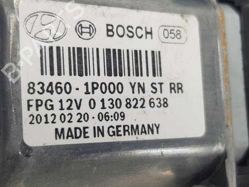 Right rear window motor HYUNDAI ix20 (JC) 1.6 CRDI | BP17023716E22 