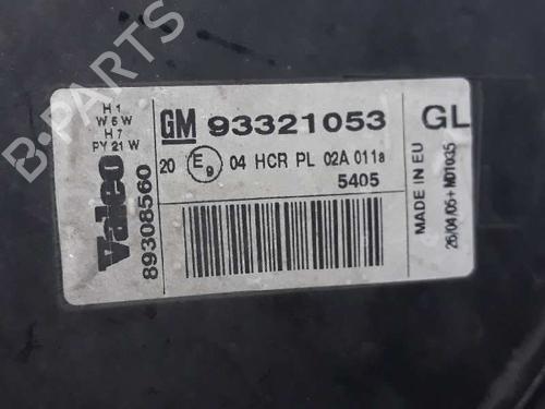 Højre forlygte OPEL MERIVA A MPV (X03) 1.3 CDTI (E75) | BP2813012C29 