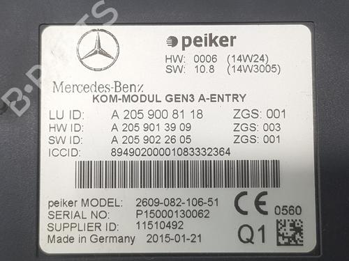 Electronic module MERCEDES-BENZ CLA Coupe (C117) CLA 200 CDI / d (117.308) | BP10660936M83 
