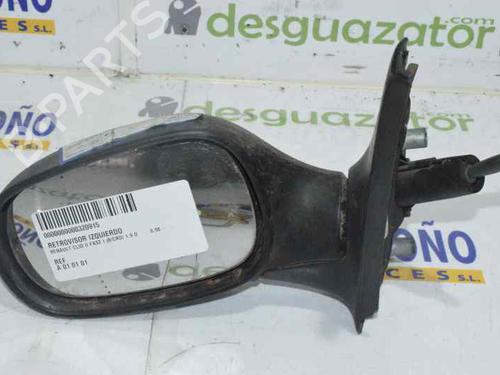 Used Left mirror RENAULT CLIO II (BB_, CB_) 1.9 D (B/CB0E, BB0J) (64 hp) 1434703