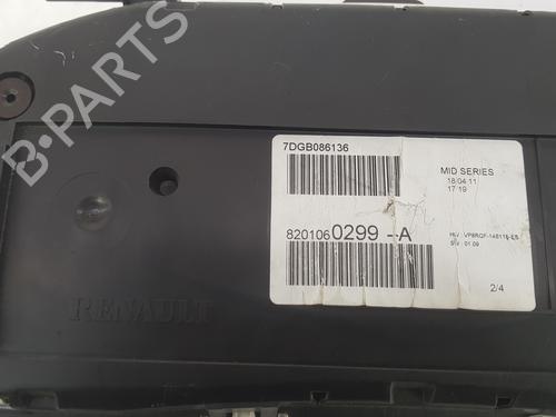 Instrument cluster RENAULT CLIO III (BR0/1, CR0/1) 1.5 dCi | BP3377843C47 