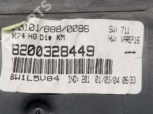 Instrument cluster RENAULT LAGUNA II Grandtour (KG0/1_) 1.9 dCi (KG0G) | BP6829489C47 