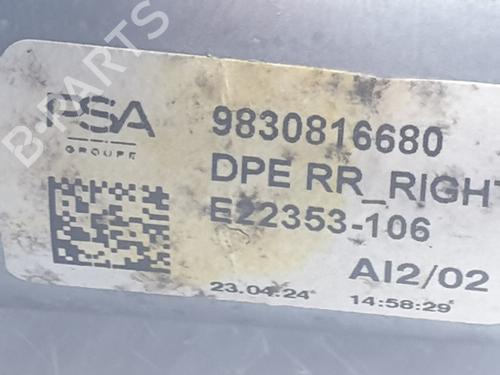 Rear right window mechanism OPEL ASTRA L Sports Tourer (OV5) 1.2 (FRHNPJ) | BP31096252C25