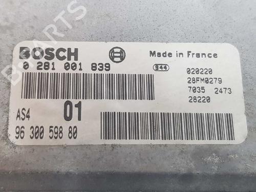 Engine control unit (ECU) CITROËN SAXO (S0, S1) 1.5 D | BP6244720M57 