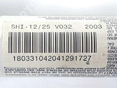 Right curtain airbag BMW X5 (E53) 3.0 d | BP7550072C12 