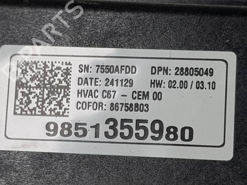 Climate control OPEL CORSA F (P2JO) | BP39206916I5 - Image 6