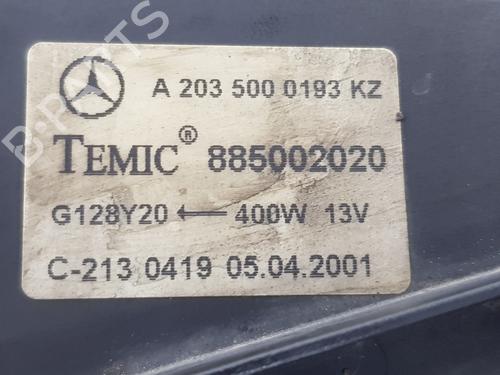 Køleventilator elektrisk MERCEDES-BENZ C-CLASS Coupe (CL203) C 180 (203.735) | BP28296631M35 