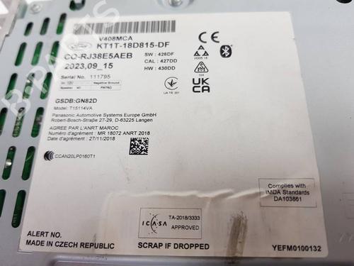 Radio FORD TRANSIT CONNECT V408 Box Body/MPV | BP39191797E6 - Image 6
