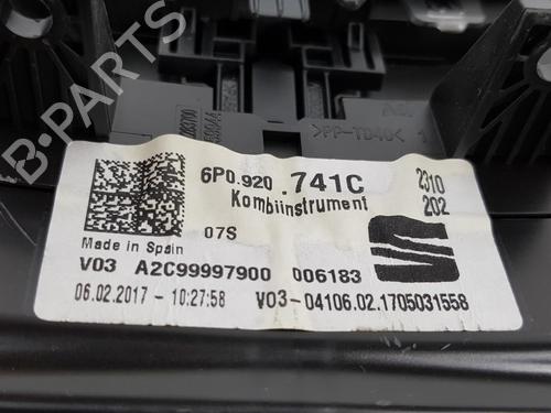 Instrument cluster SEAT IBIZA IV (6J5, 6P1) 1.4 TDI | BP16756817C47 