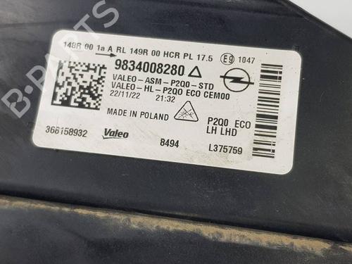 Left headlight OPEL MOKKA | BP39726534C28 - Image 4