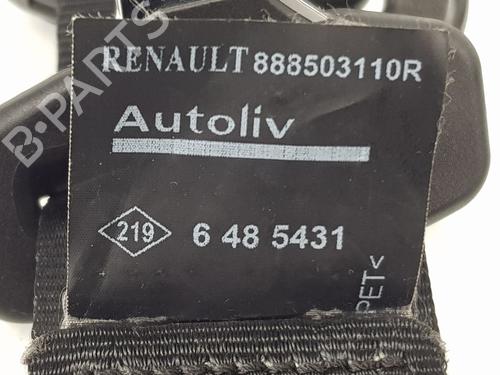 Rear center seatbelt RENAULT CLIO IV (BH_) 1.5 dCi 75 | BP31573473I27 