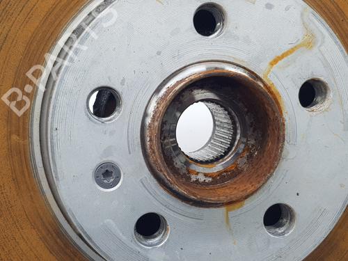 Left front steering knuckle VW POLO VI (AW1, BZ1, AE1)  | BP26333971M25 