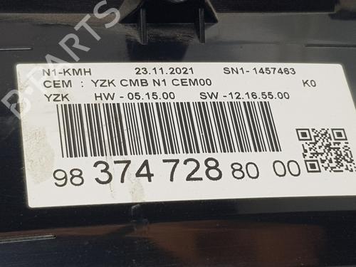 Instrument cluster PEUGEOT EXPERT Van (V_) 1.5 BlueHDi 120 | BP33220038C47  - Image 6