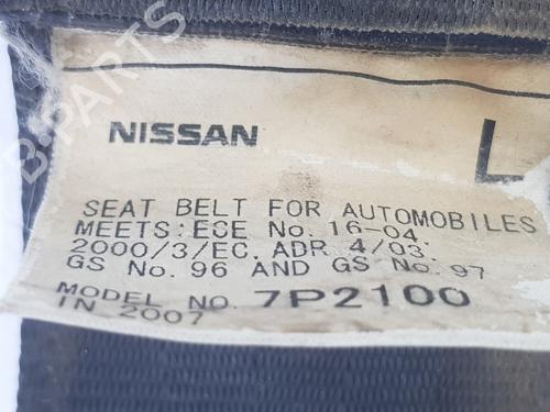 Rear left seatbelt NISSAN PATHFINDER III (R51) 2.5 dCi | BP16214353I29 