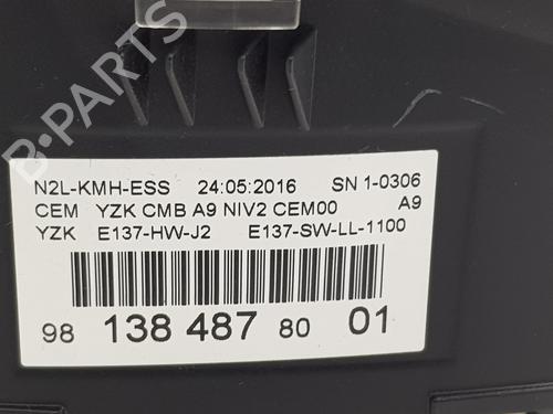 Instrument cluster PEUGEOT 208 I (CA_, CC_) 1.2 VTI 82 | BP29010774C47 