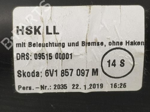 Glove box SKODA FABIA III (NJ3) 1.0 TSI | BP15730373C95 