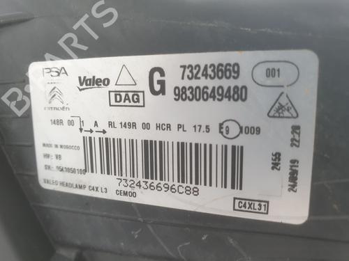 Left headlight CITROËN C4 III (BA_, BB_, BC_) | BP36324057C28 - Image 6