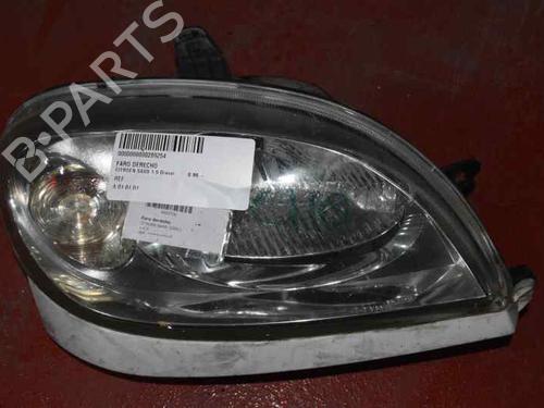 Used Right headlight CITROËN SAXO (S0, S1) 1.5 D (57 hp) 1180475