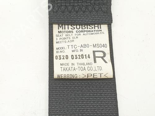 Rear right seatbelt MITSUBISHI L200 / TRITON (KA_T, KB_T) 2.5 DI-D 4WD (KB4T) | BP20192370I28 