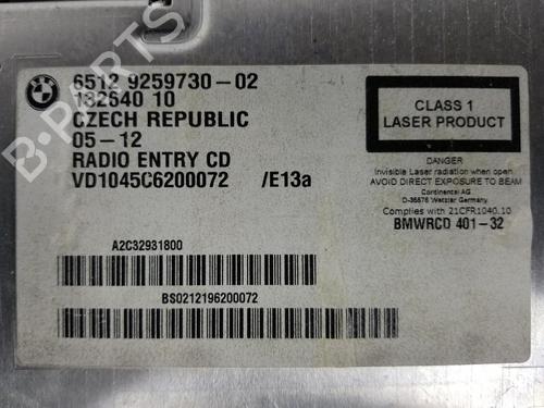 Radio BMW X1 (E84) sDrive 18 d | BP8643046E6 