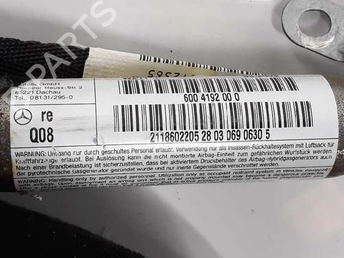 Right curtain airbag MERCEDES-BENZ E-CLASS (W211) E 320 CDI (211.026) | BP3383985C12 