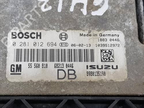 Engine control unit (ECU) OPEL ASTRA H (A04) 1.7 CDTI (L48) | BP15415080M57 