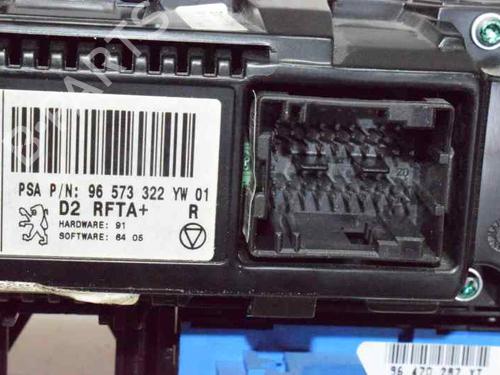 Climate control PEUGEOT 407 (6D_) 2.0 HDi (6DRHRH) | BP777115I5 