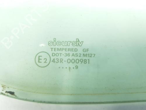 Rear left door window LAND ROVER DEFENDER Station Wagon (L316, L315) 2.5 Td5 4x4 (L316) | BP9401172C20 
