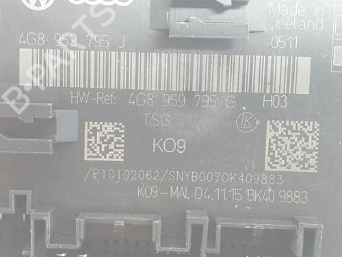 Electronic module AUDI A6 C7 (4G2, 4GC) 2.0 TDI | BP29409578M83 