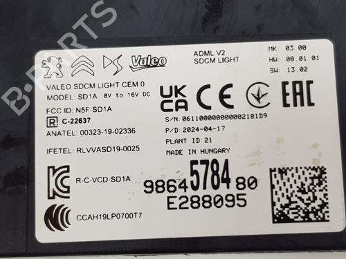 Electronic module OPEL ASTRA L Sports Tourer (O5) 1.2 (FRHNSL, FRHNSR) | BP23226864M83 