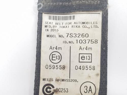 Rear right seatbelt TOYOTA LAND CRUISER PRADO (_J15_) 2.8 D-4D (GDJ150_, GDJ155_, GDJ150, GDJ151) | BP29710929I28 