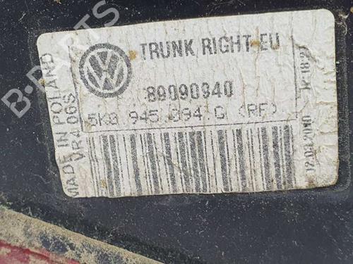 Right tailgate light VW GOLF VI (5K1) 1.6 TDI | BP11752731C80 